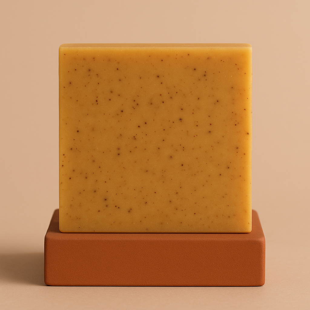 Yellow Chia Clay Body Bar