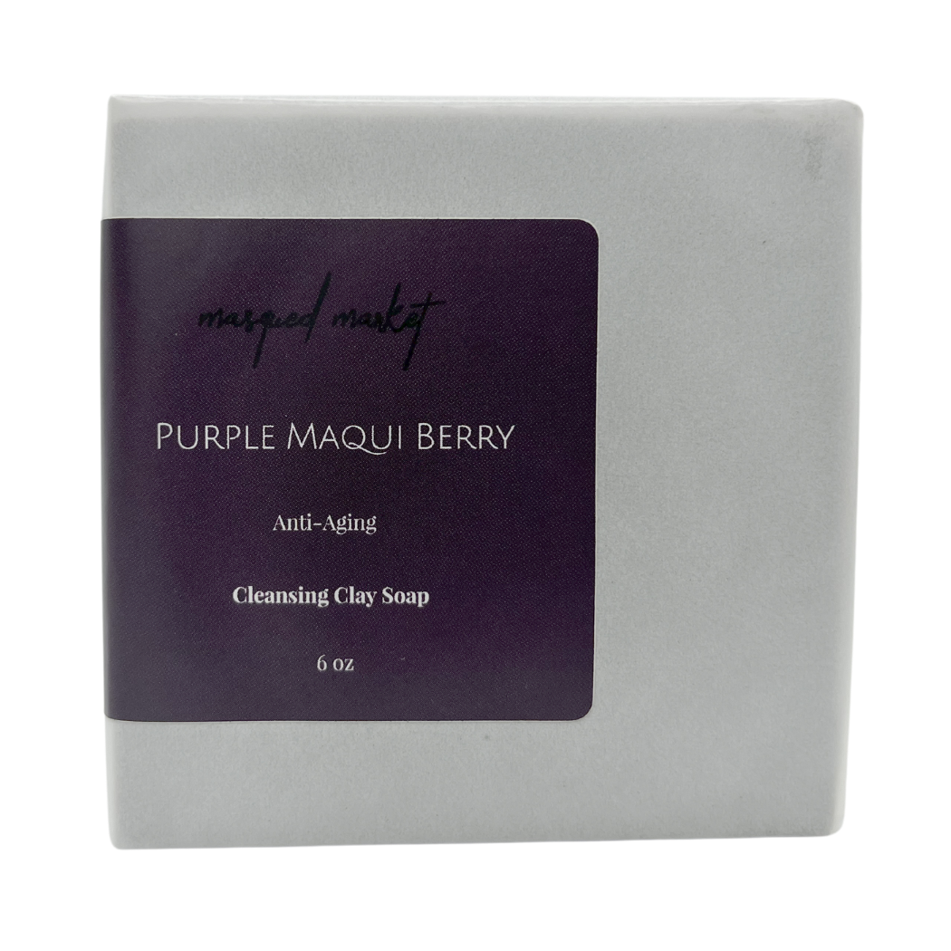 Purple Maqui Berry Clay Body Bar